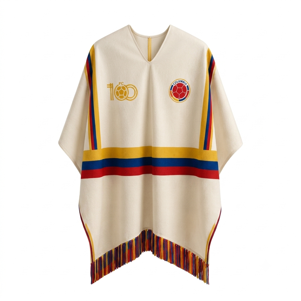 PONCHO SELECCION COLOMBIA VIP MUNDIAL 2026 - UNISEX