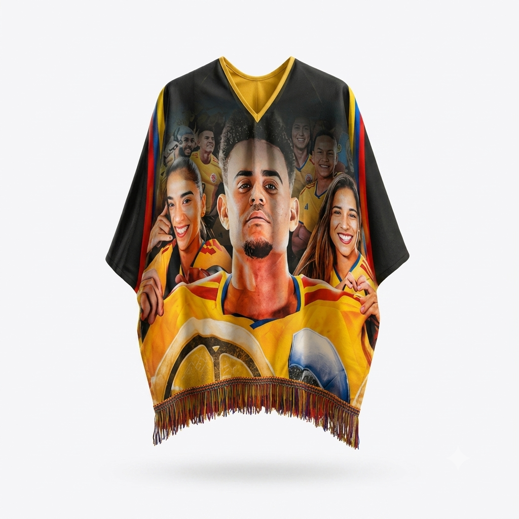 PONCHO SELECCION COLOMBIA VIP MUNDIAL 2026 - UNISEX