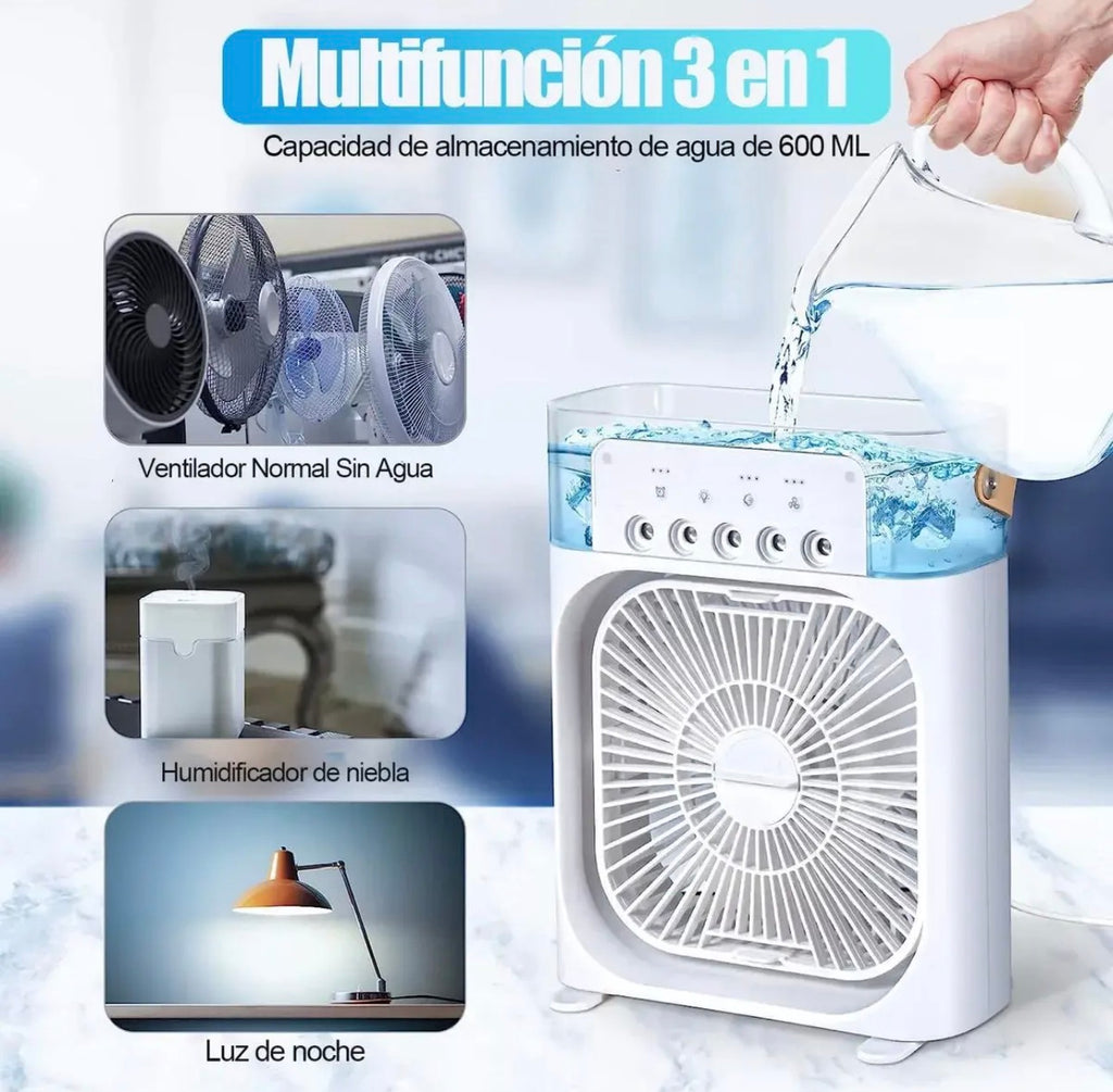 VENTILADOR AIRE ACONDICIONADO PORTATIL 🌬️❄️