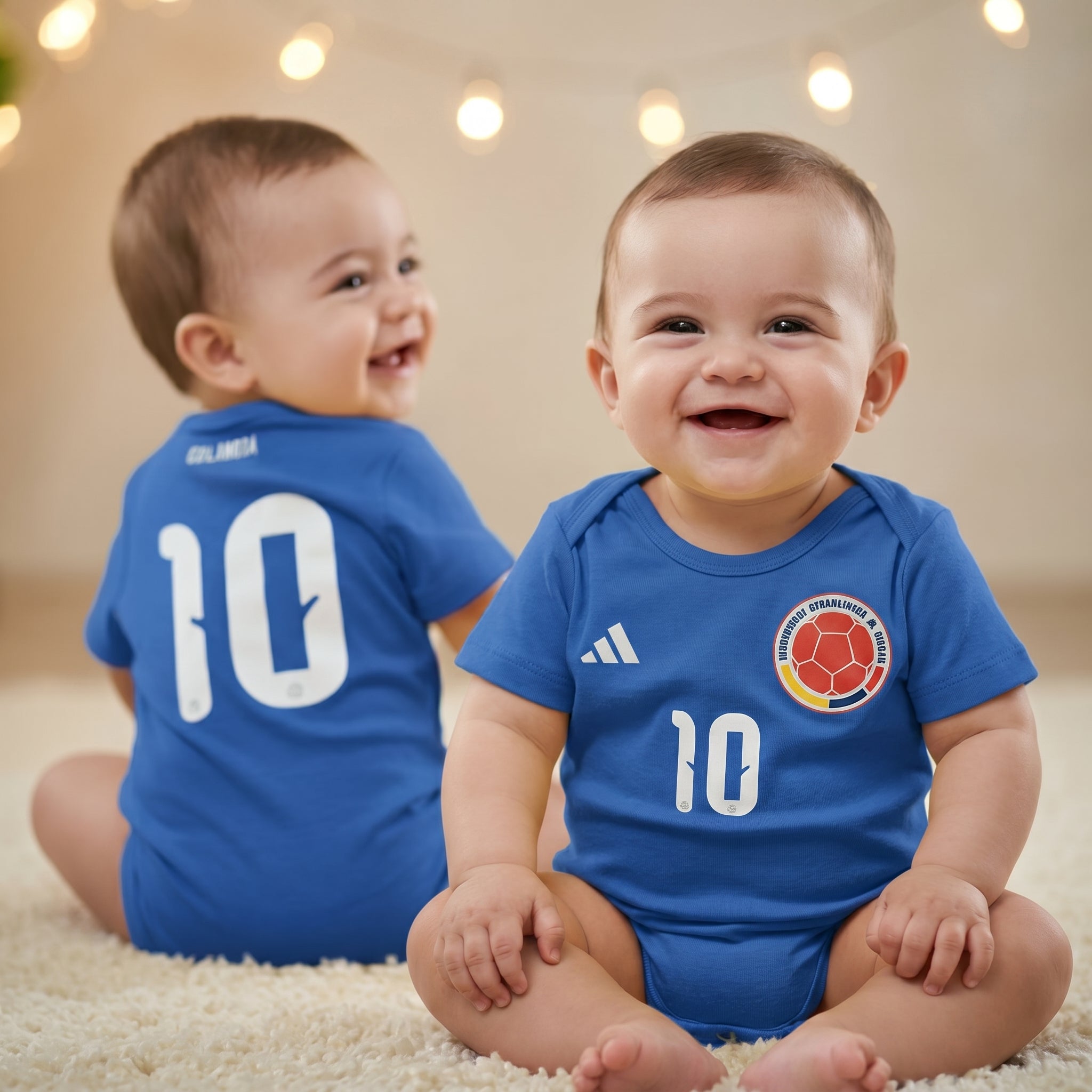 BODY MUNDIALISTA COLOMBIA 2026 - PARA BEBES 💛💙❤️