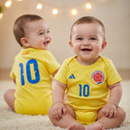 BODY MUNDIALISTA COLOMBIA 2026 - PARA BEBES 💛💙❤️