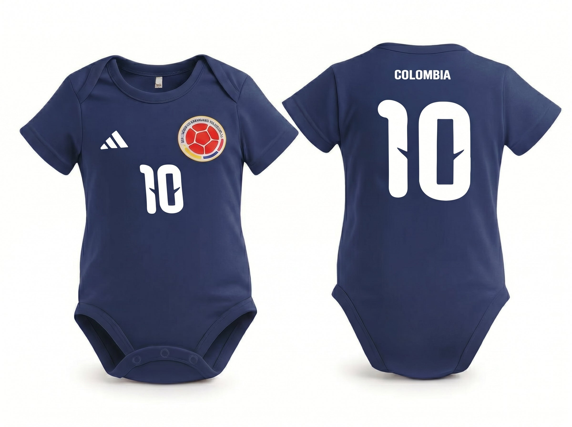 BODY MUNDIALISTA COLOMBIA 2026 - PARA BEBES 💛💙❤️