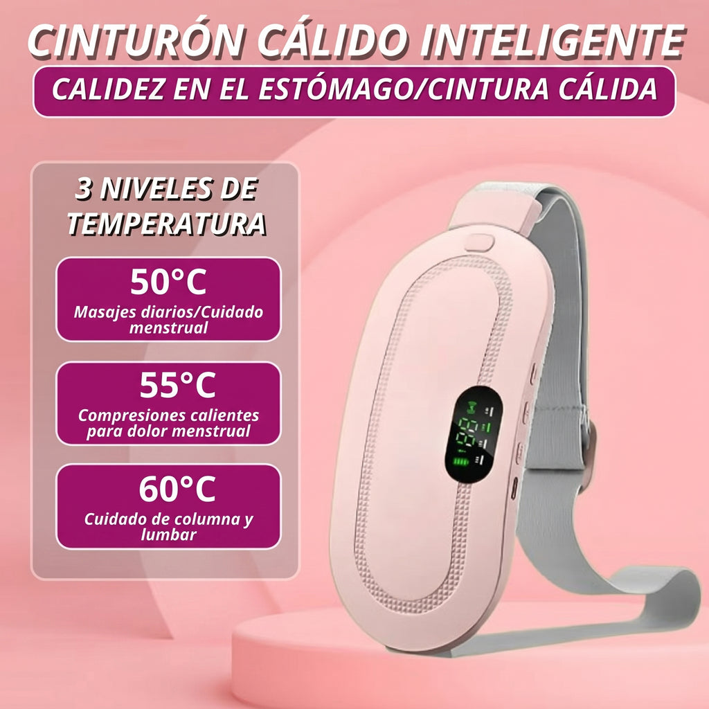 Cinturón Masajeador Térmico Para Cólicos