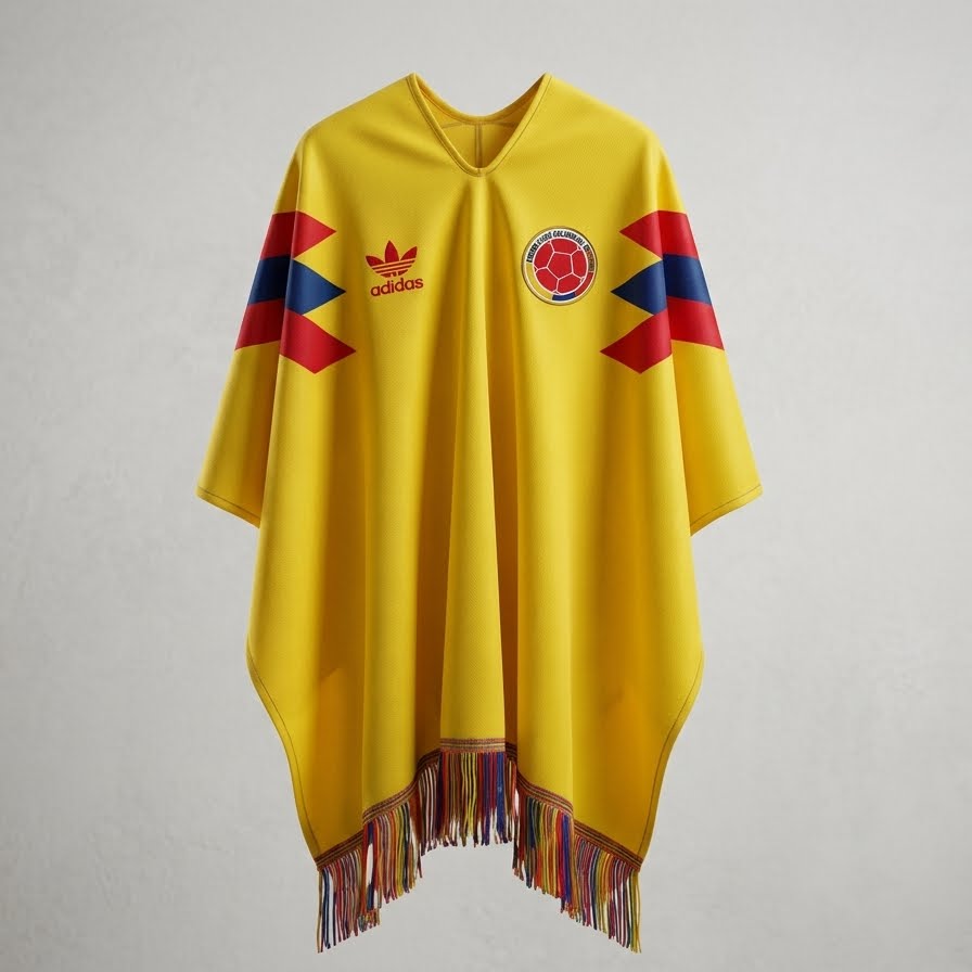 PONCHO SELECCION COLOMBIA VIP MUNDIAL 2026 - UNISEX
