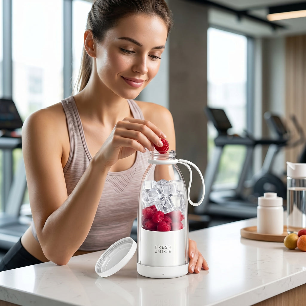 BOTELLA / LICUADORA PORTÁTIL FRESH JUICE 350ML🧃
