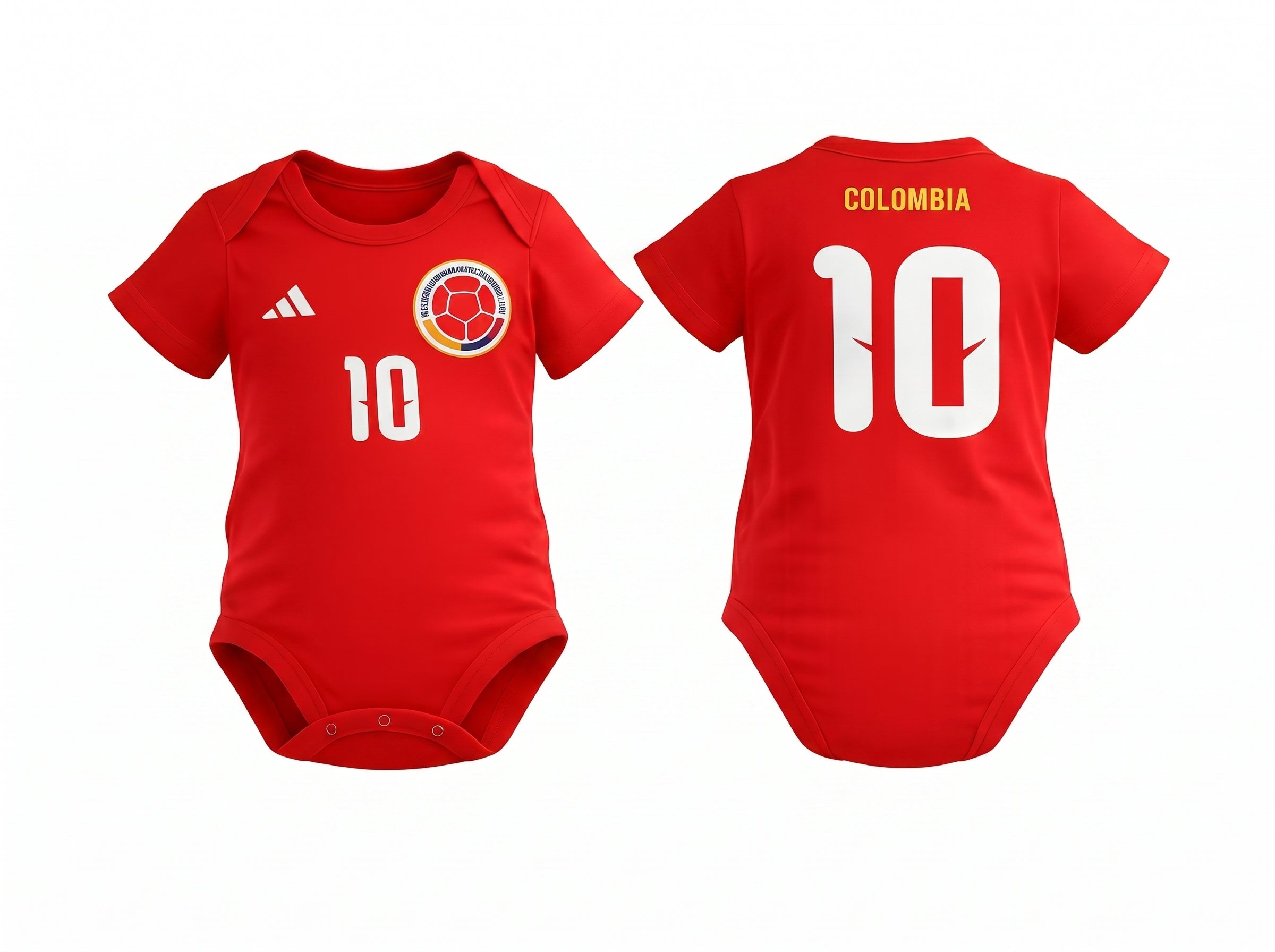BODY MUNDIALISTA COLOMBIA 2026 - PARA BEBES 💛💙❤️