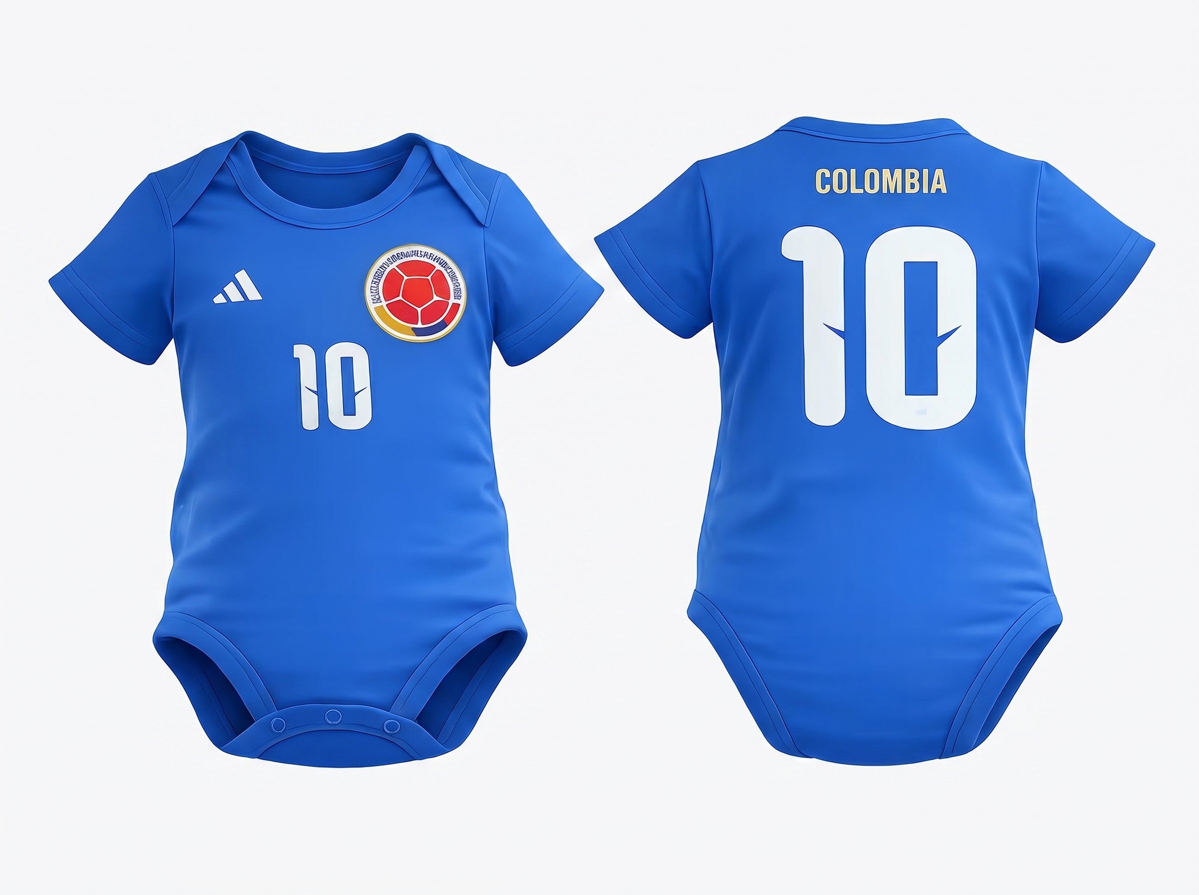 BODY MUNDIALISTA COLOMBIA 2026 - PARA BEBES 💛💙❤️